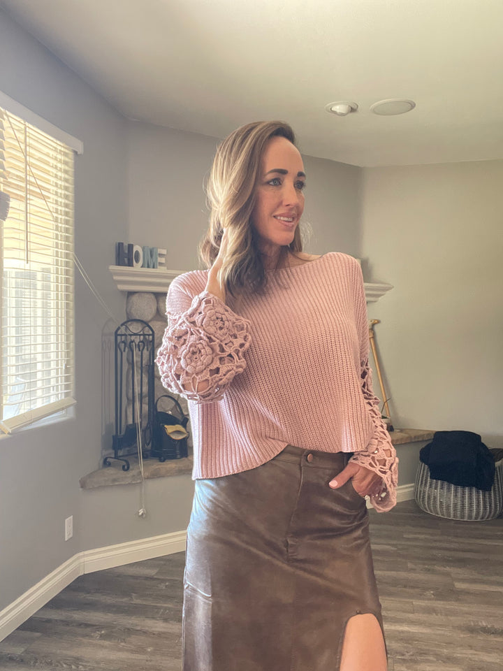 The Dusty Pink Sweater