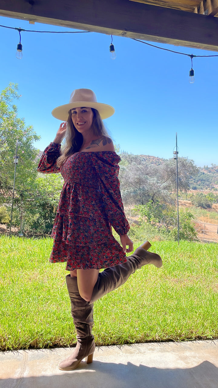 The Princess Floral Dress