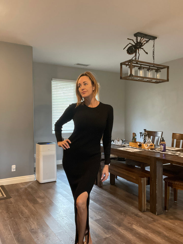 The Boss Lady Dress- Black