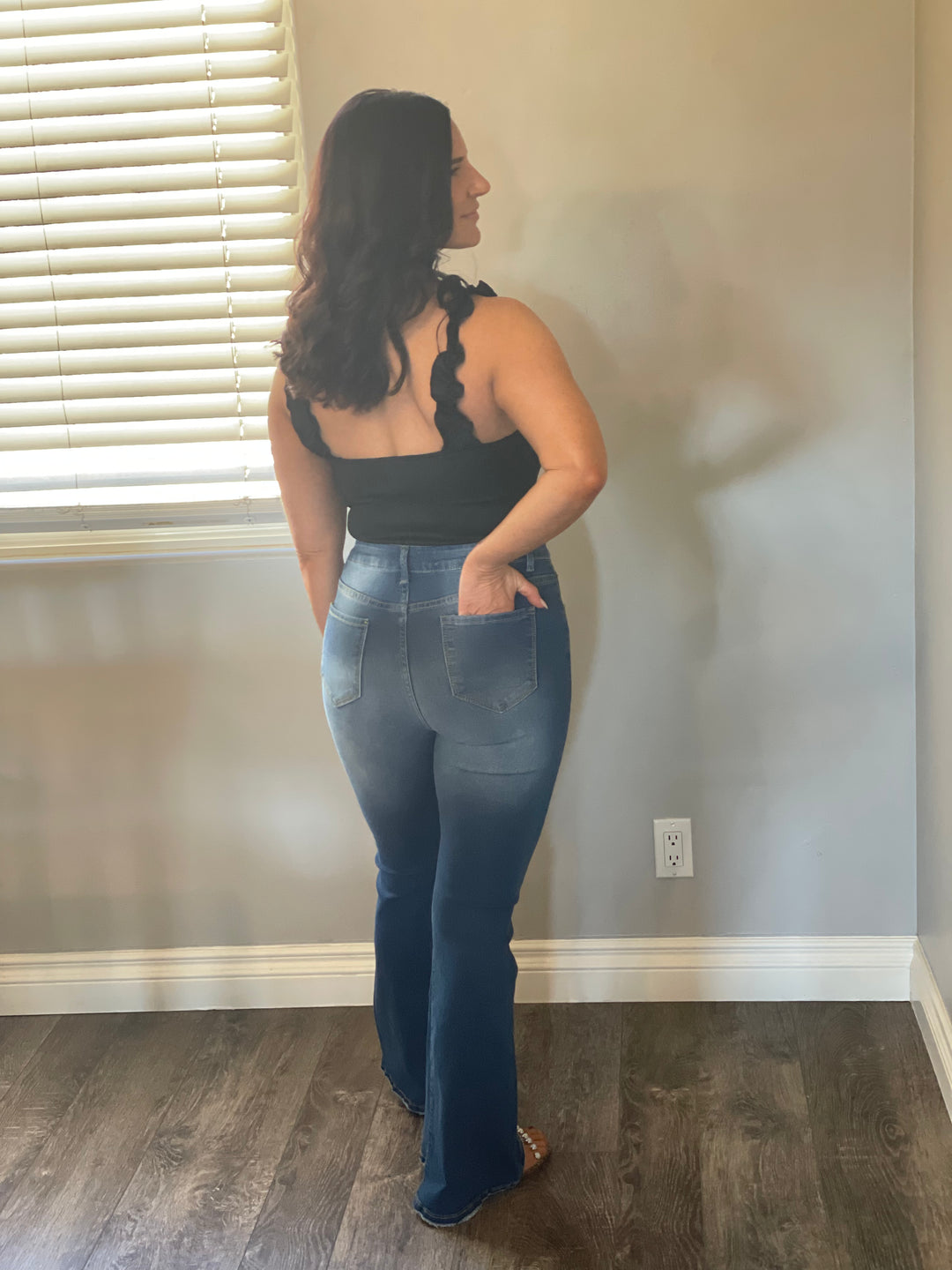 Scrunched Ribbed Bodysuit