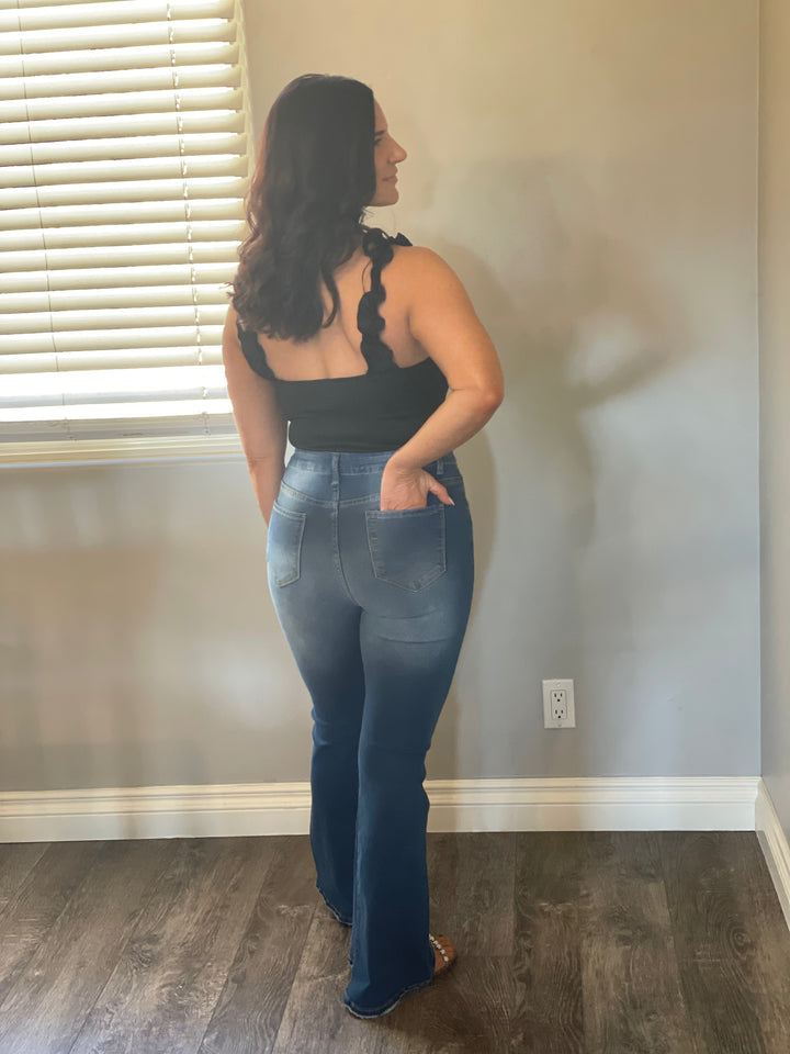 Scrunched Ribbed Bodysuit